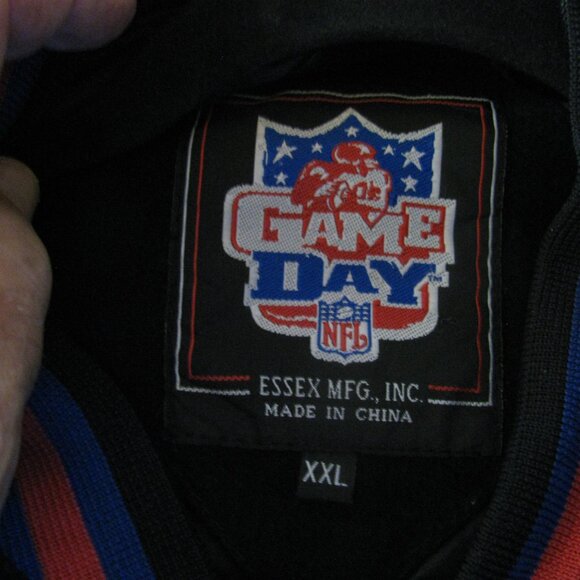 NY NEW YORK GIANTS VARSITY EMBROIDERED GAME DAY WINTER JACKET SIZE XXL GREAT CND - Picture 7 of 10